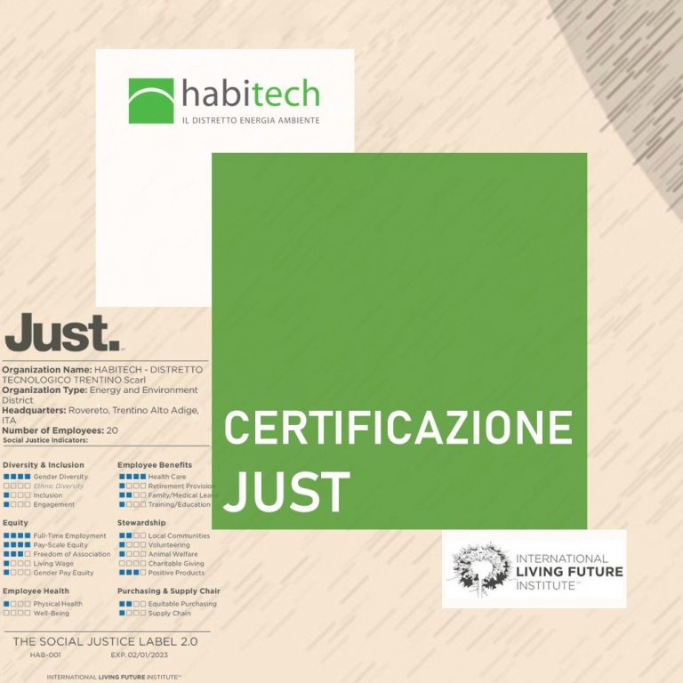 Certificazione Just Habitech