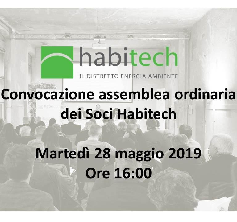 Convocazione Assemblea Ordinaria dei Soci Habitech