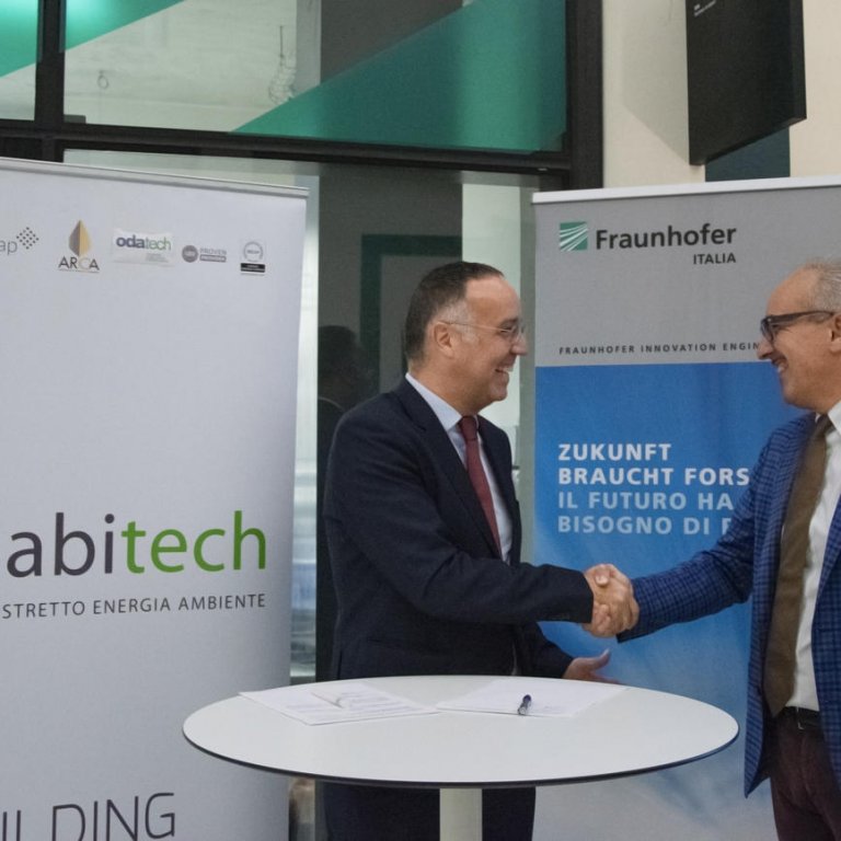Nuovo accordo di collaborazione tra Habitech e Fraunhofer Italia