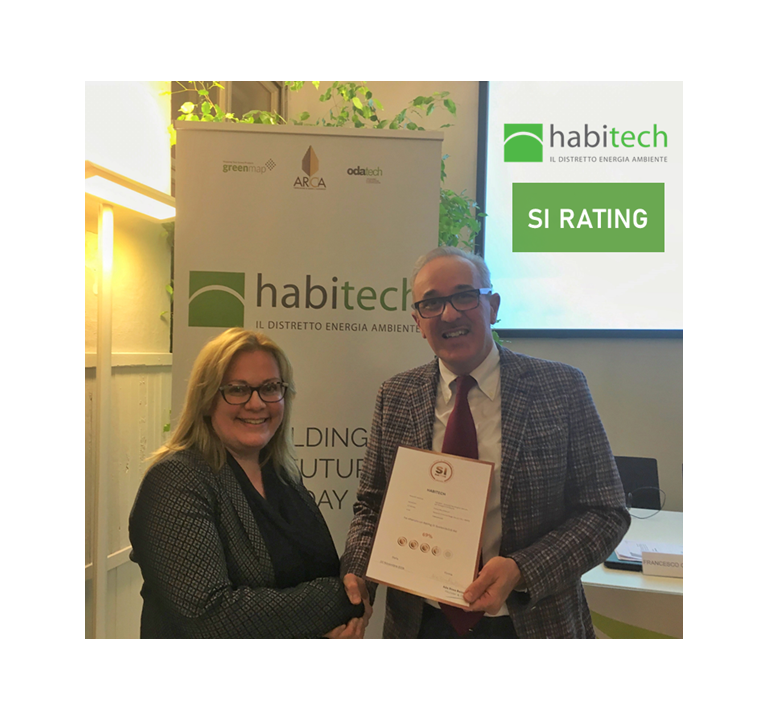Habitech ancora più sostenibile. Ora certificata con SI rating.