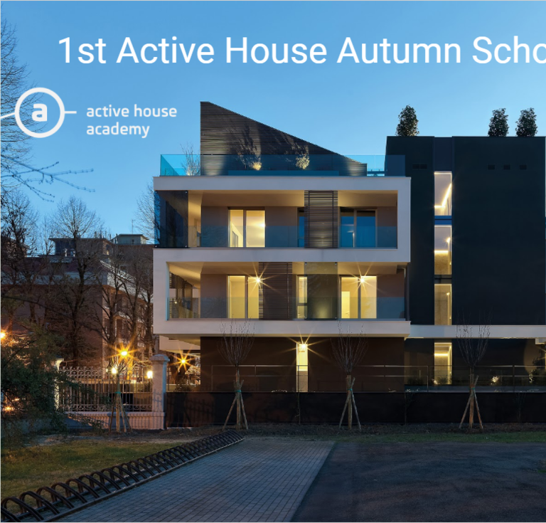 1° Edizione Active House Autumn School