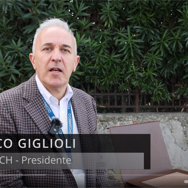 Intervista al Presidente di Habitech Marco Giglioli durante il Timber Forum 2022